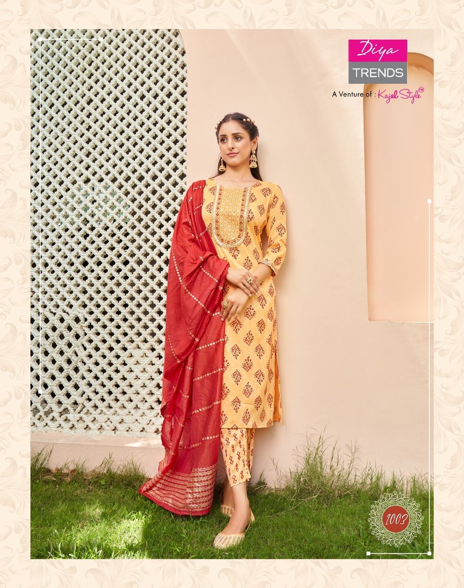 Diya Trends Rangpriya Vol-1 1001-1010 Series 3