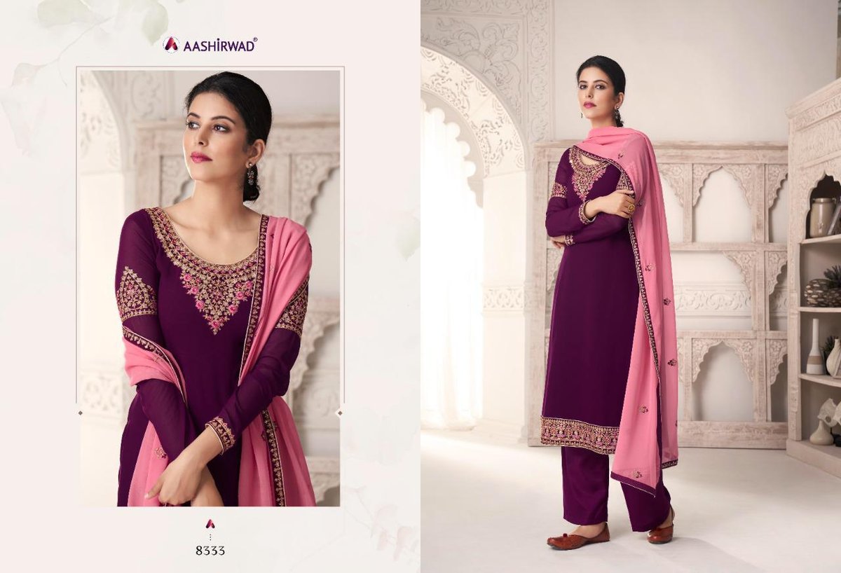 Aashirwad Creation Maria 8332-8337 Series 2
