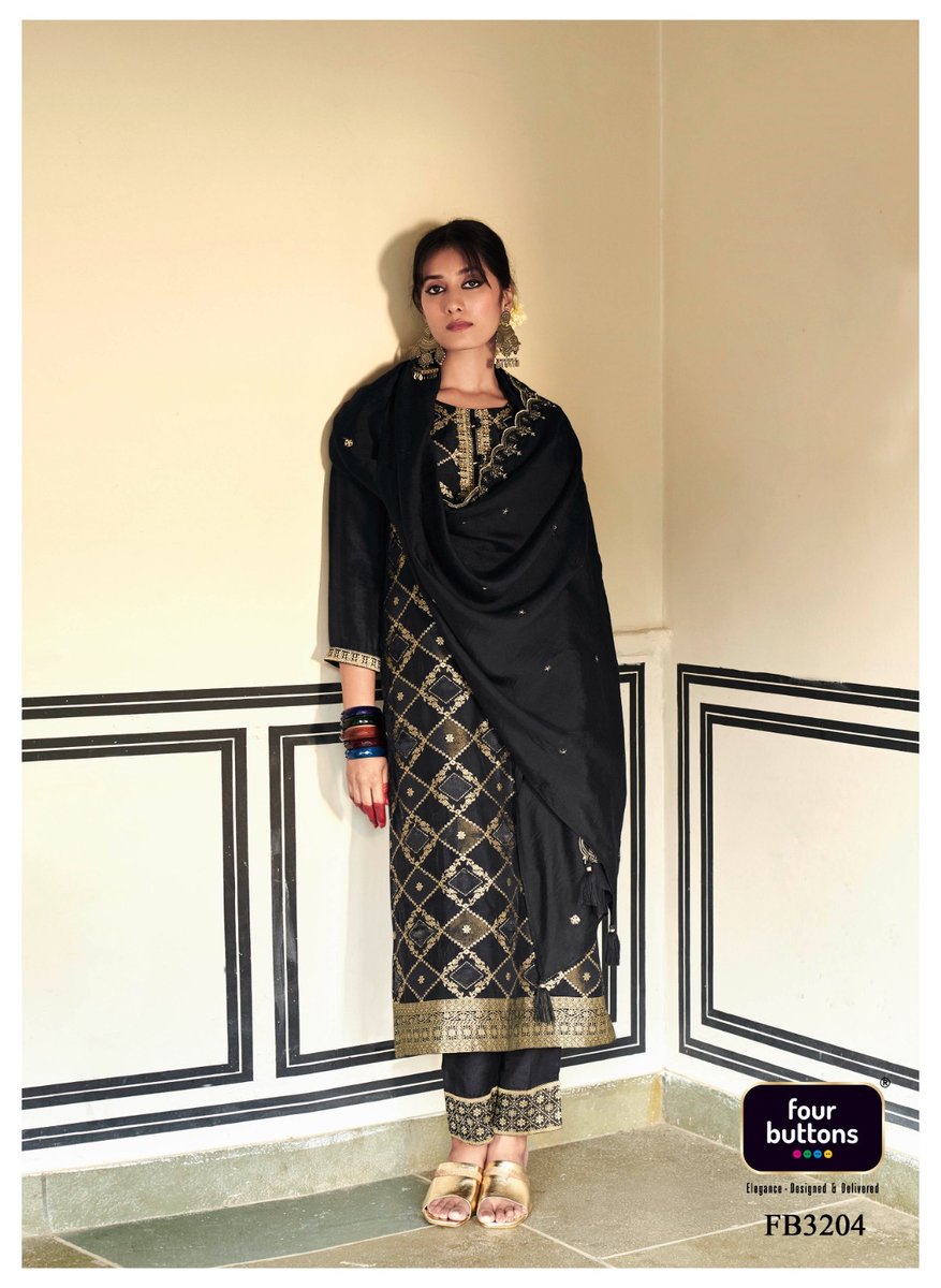 Four Buttons Banaras Vol-3 3201-3206 Series 4