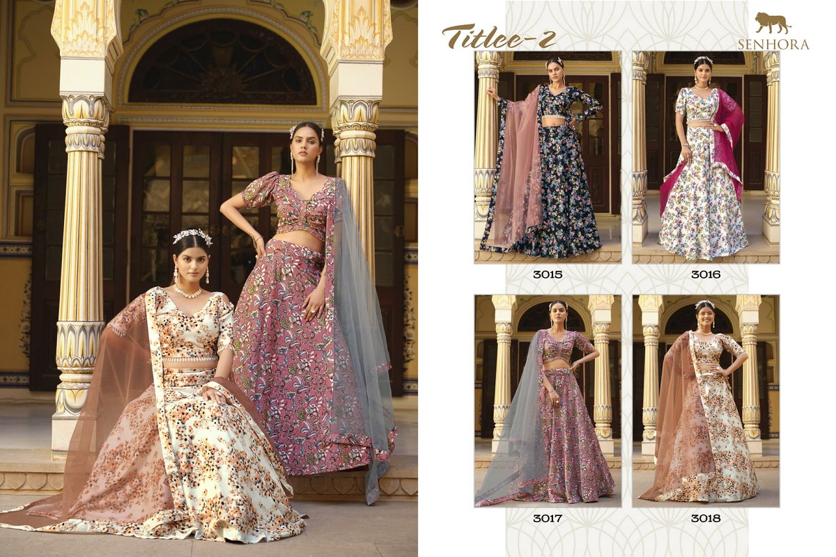 SENHORA TITLEE VOL-02 3015 TO 3018 5
