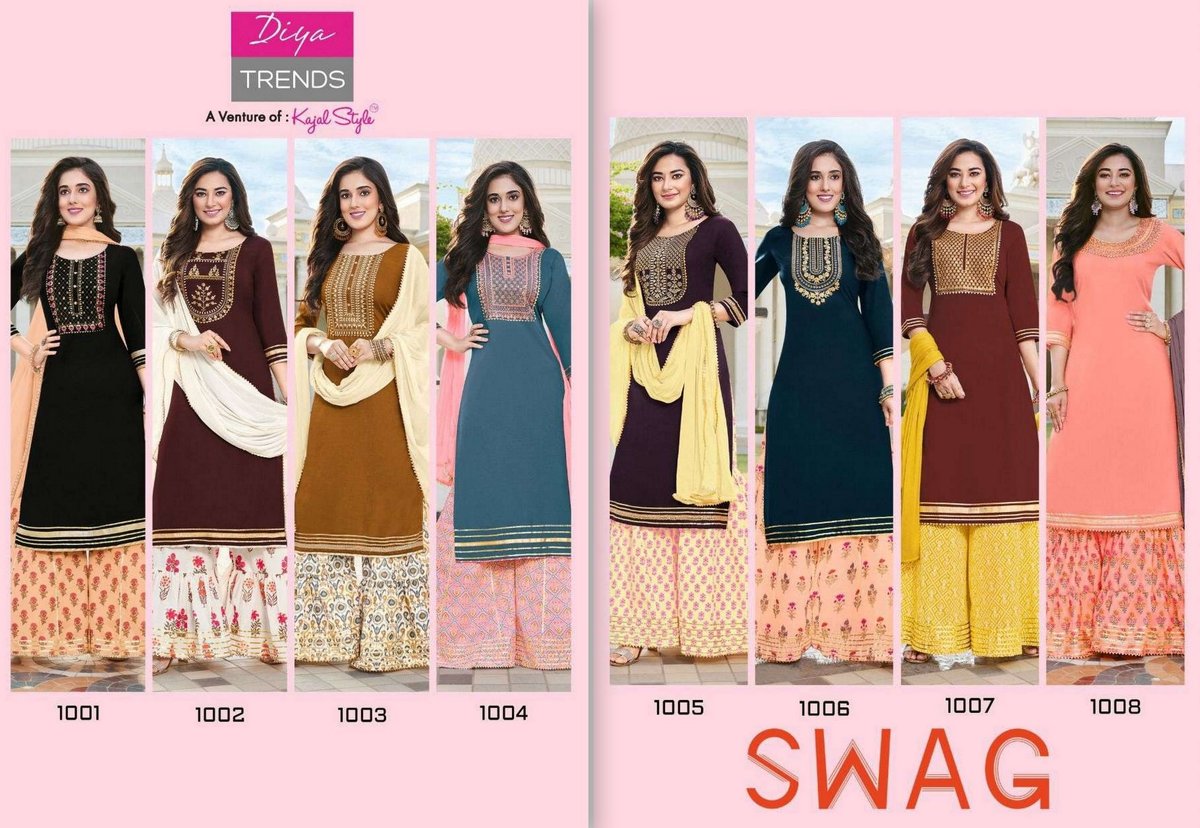 Diya Trends Swag 1001-1008 Series 9