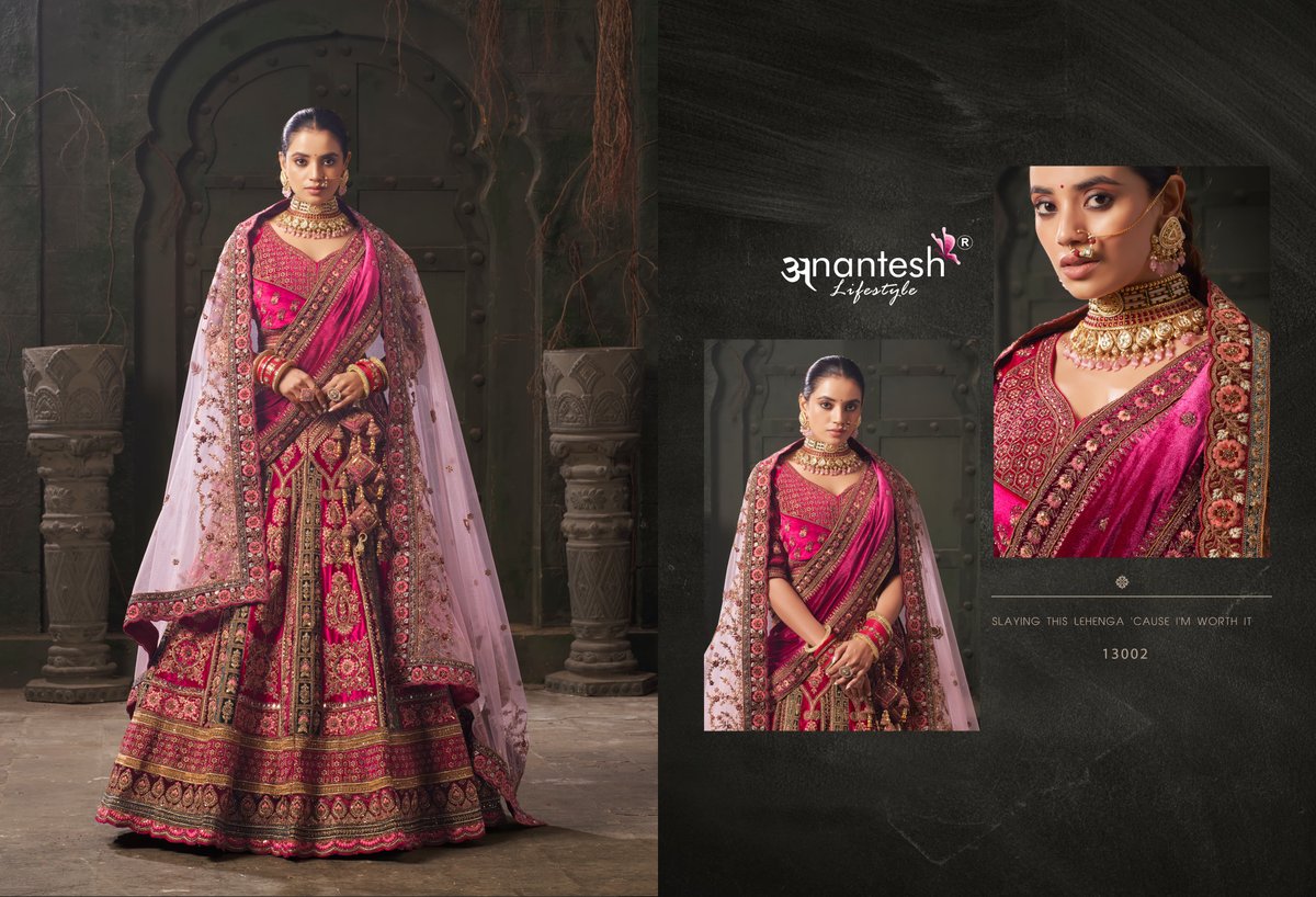 ANANTESH WEDDING BRIDE VOL-01 13001-13003 2
