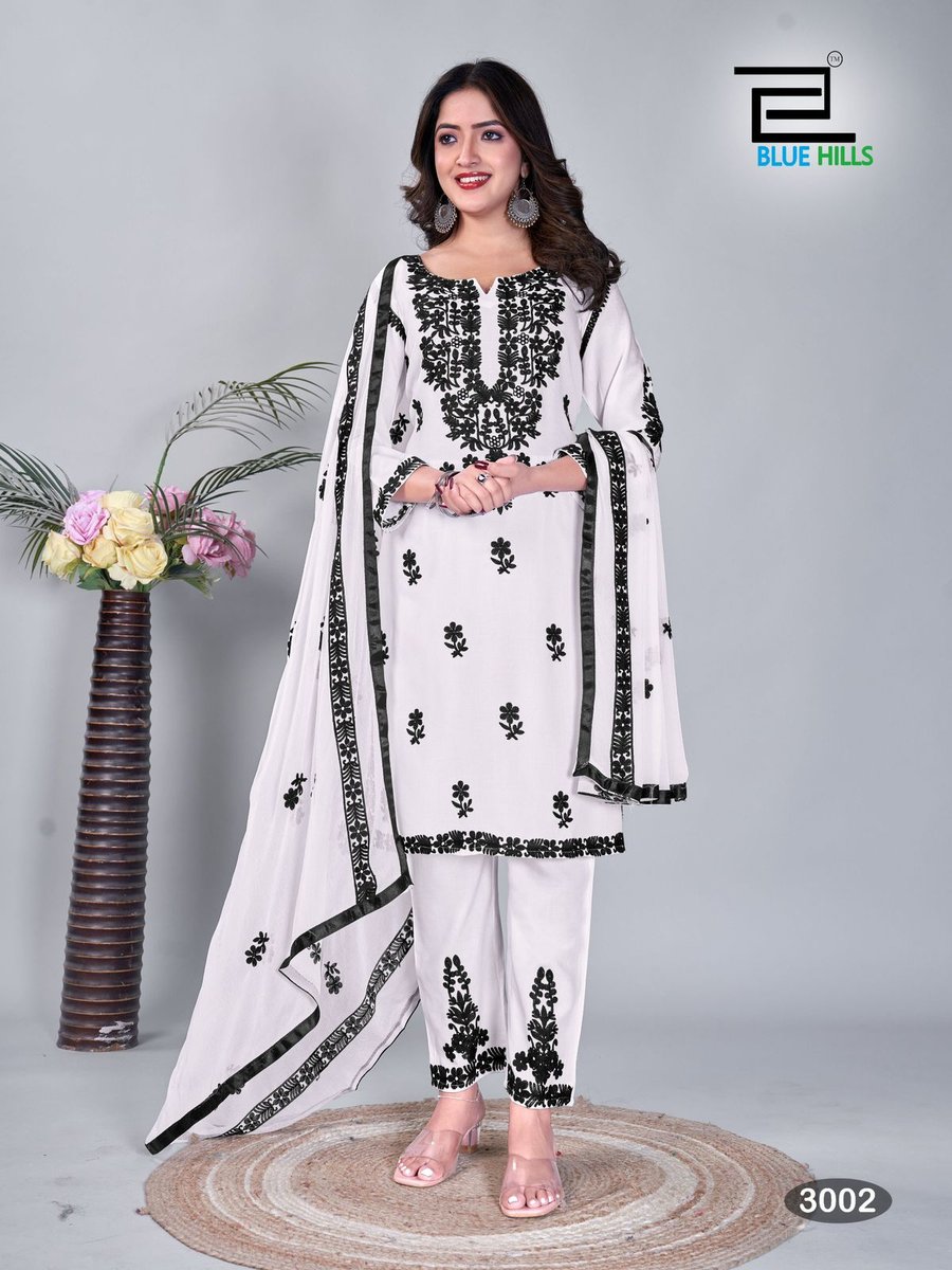 BLUE HILLS BLACK BUNNY VOL-3 3001 TO 3005 2