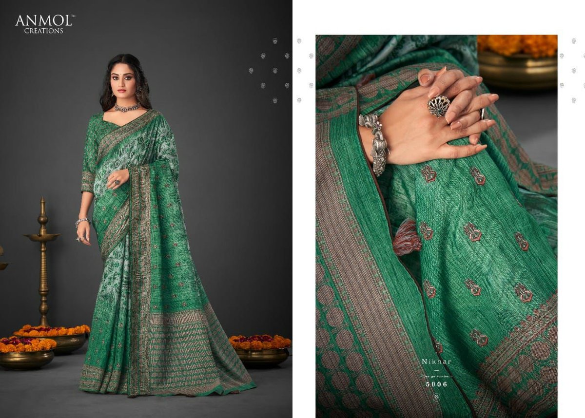 Anmol Creations Nikhar 5001-5014 Series 6