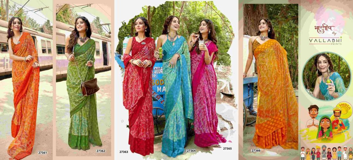 VALLABHI PRINTS SAMPREETI VOL-06 27361 TO 27366 7