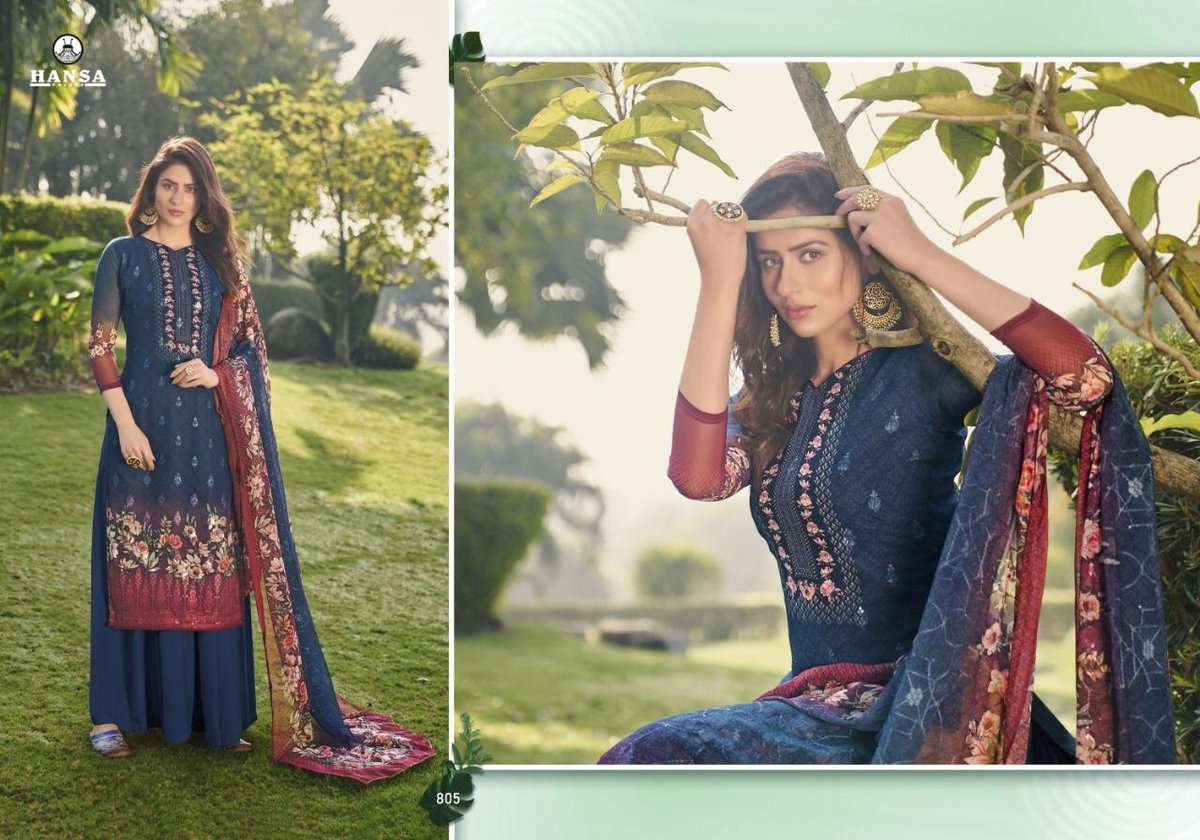 Hansa Prints Bhavya 801-808 Series 5