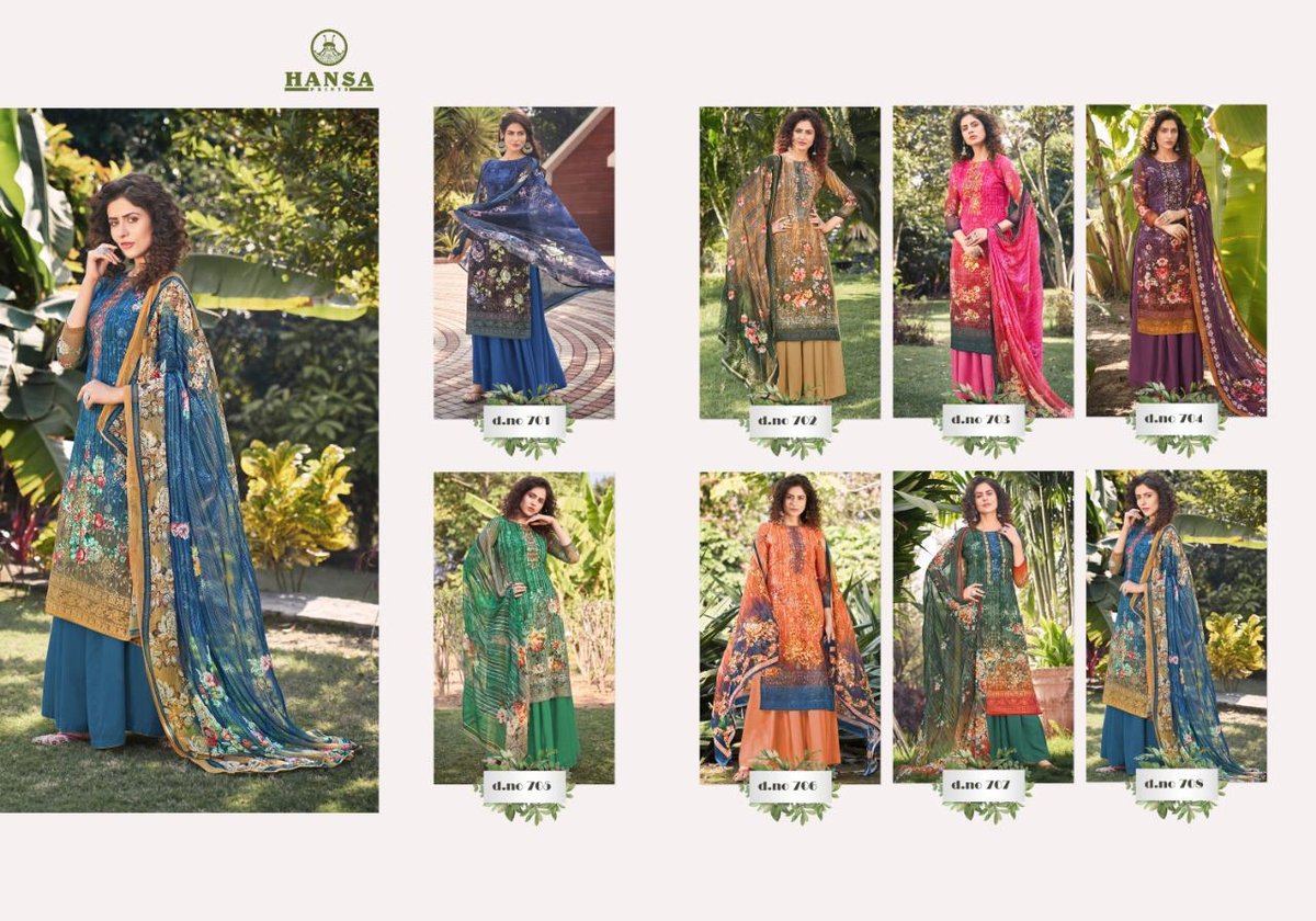 Hansa Prints Hency 701-708 Series 9
