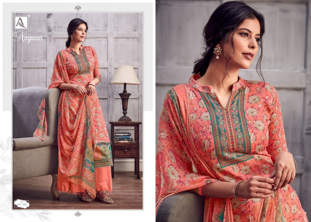 Alok Suits Nagmaa  542-001 to 542-010 Series 3