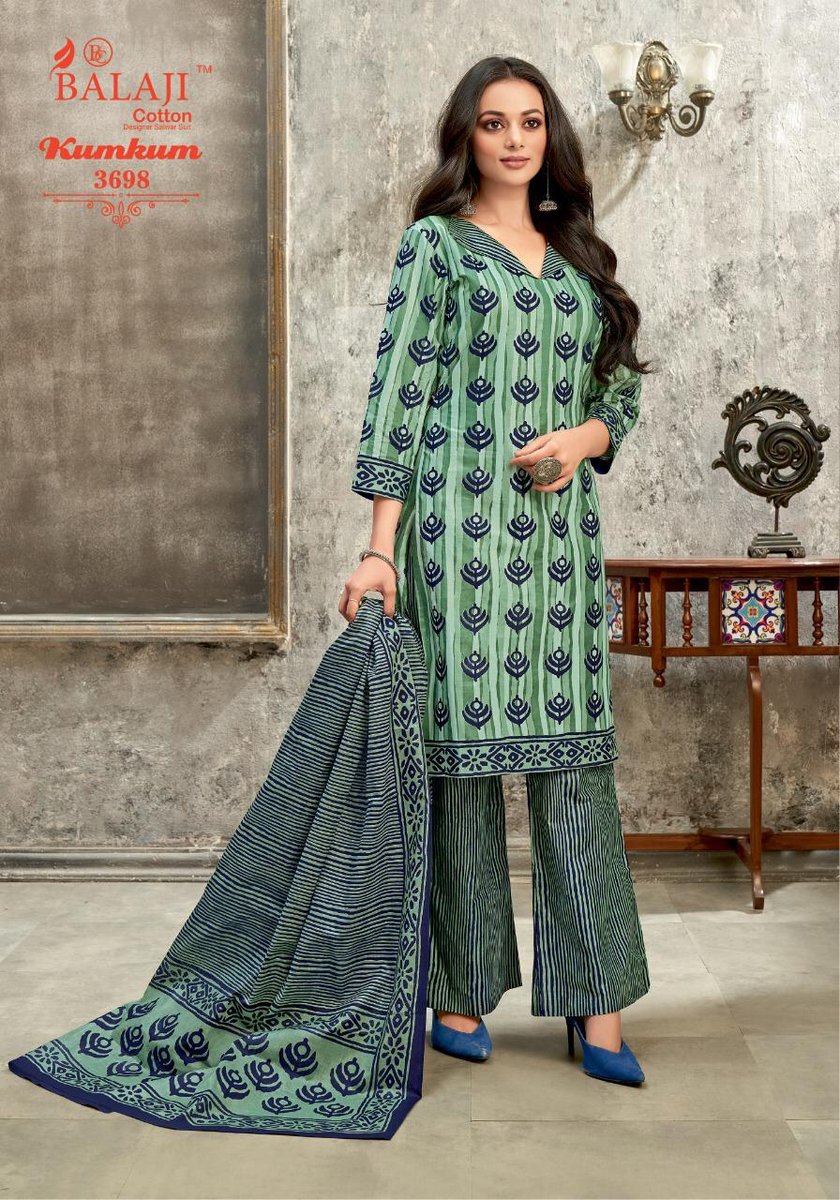 Balaji Cotton Kumkum Vol-25 3691-3710 Series 8