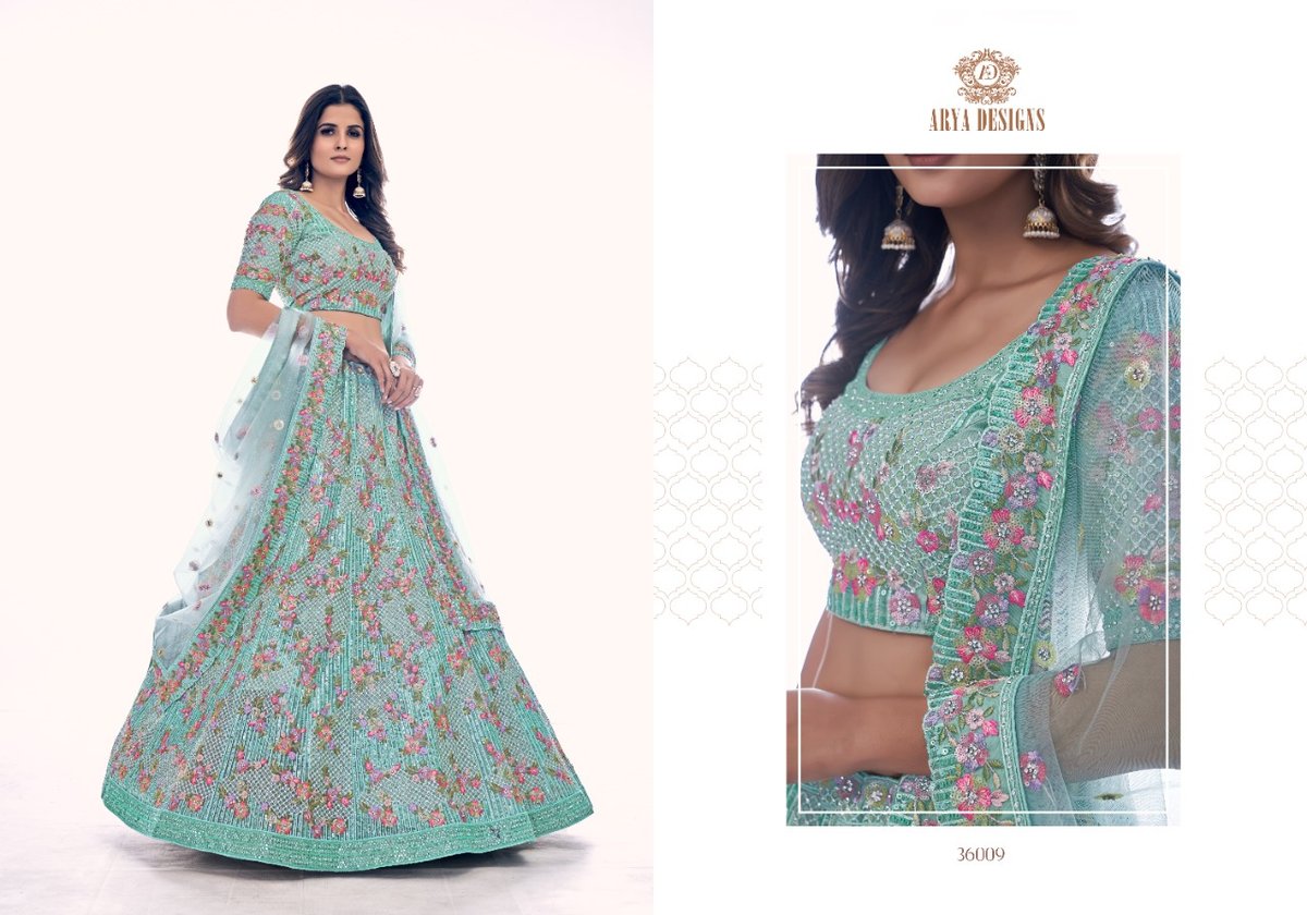 Arya Designs Poshak Vol-4 36001-36009 Series 9