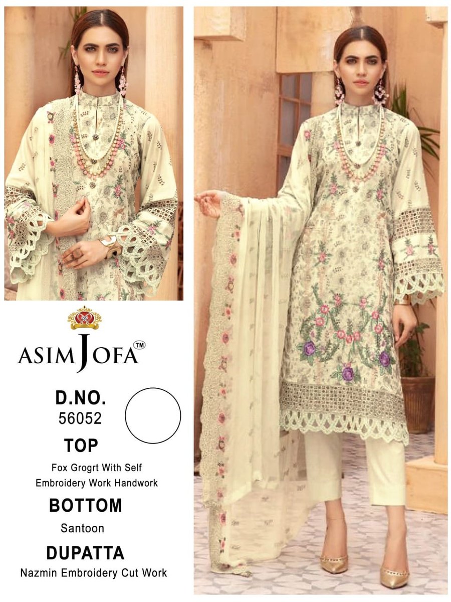 Asim Jofa Super Hit 56052 Dress Material 1