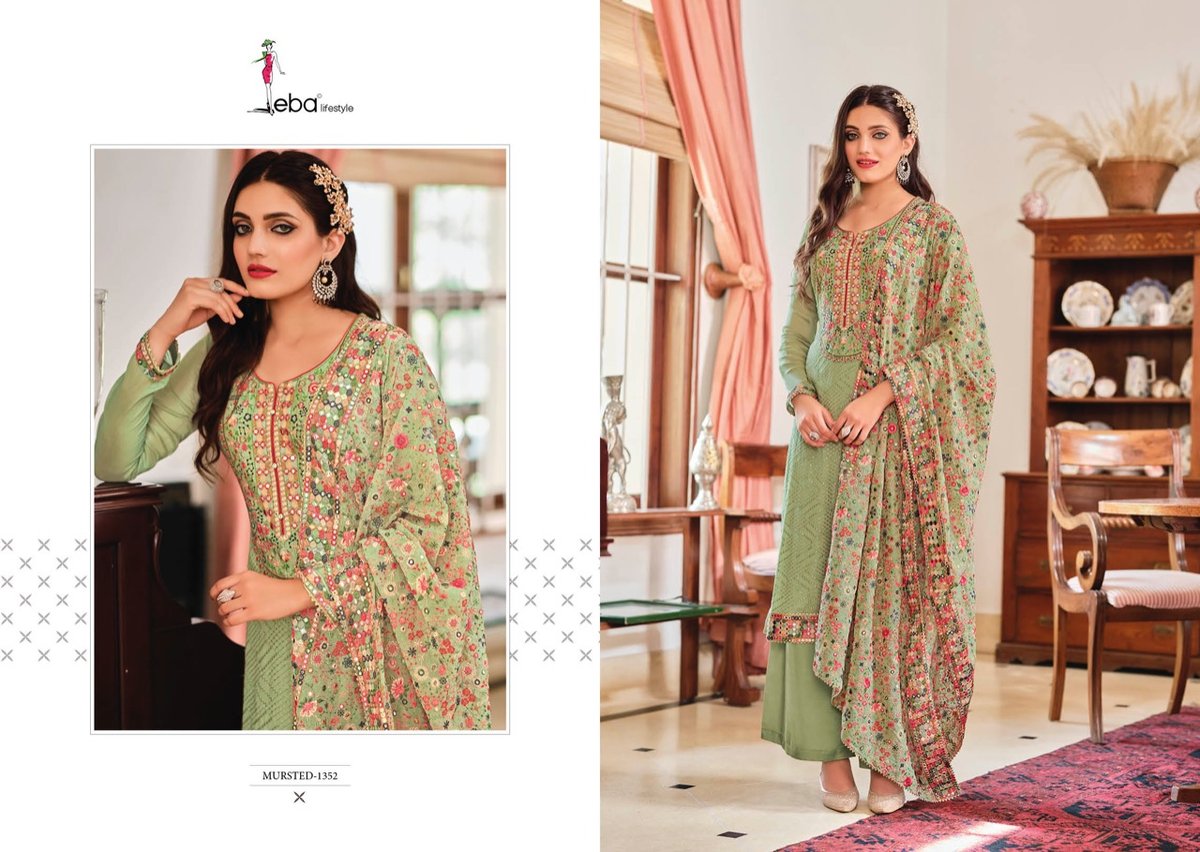 Eba Lifestyle Mustard Vol-2 1349-1354 Series 4