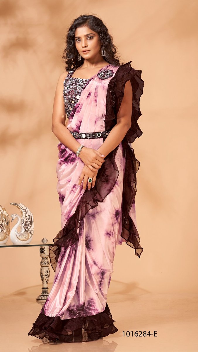 Aamoha Trendz Ready To Wear Designer Saree 1016284 Colors 7