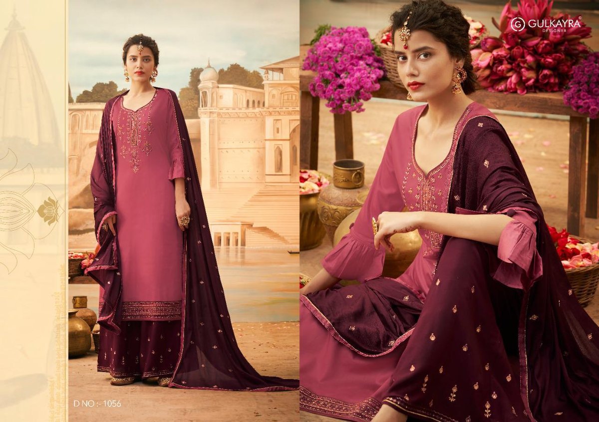 Aashirwad Creation Gulkayra Designer Lotus 1051-1056 Series 6