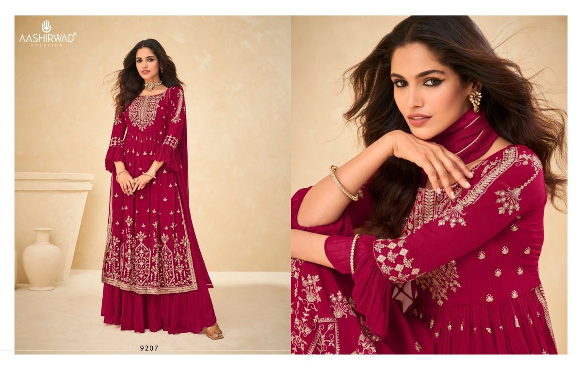 Aashirwad Creation Limelight 9204-9208 Series 4