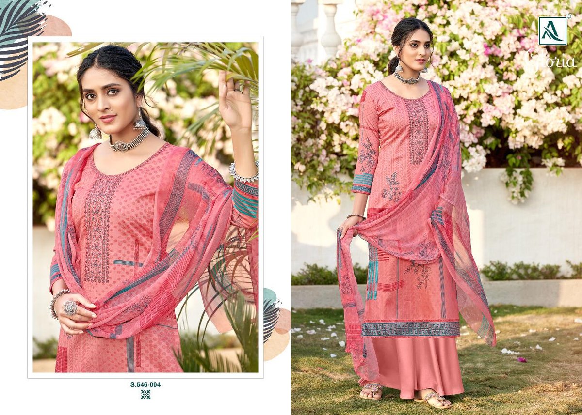 Alok Suits Gloria 546-001 to 546-008 Series 4