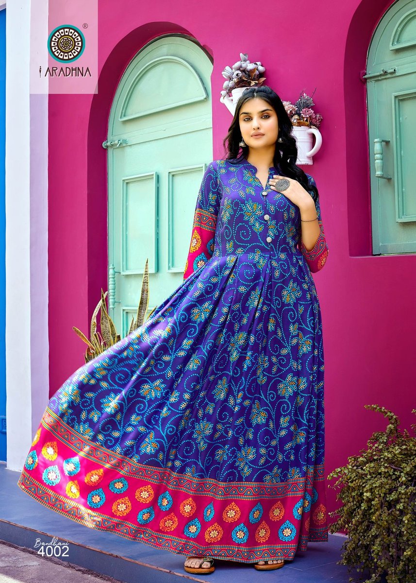 Aradhna Fashion Bandhani Vol-4 4001-4012 Series 2