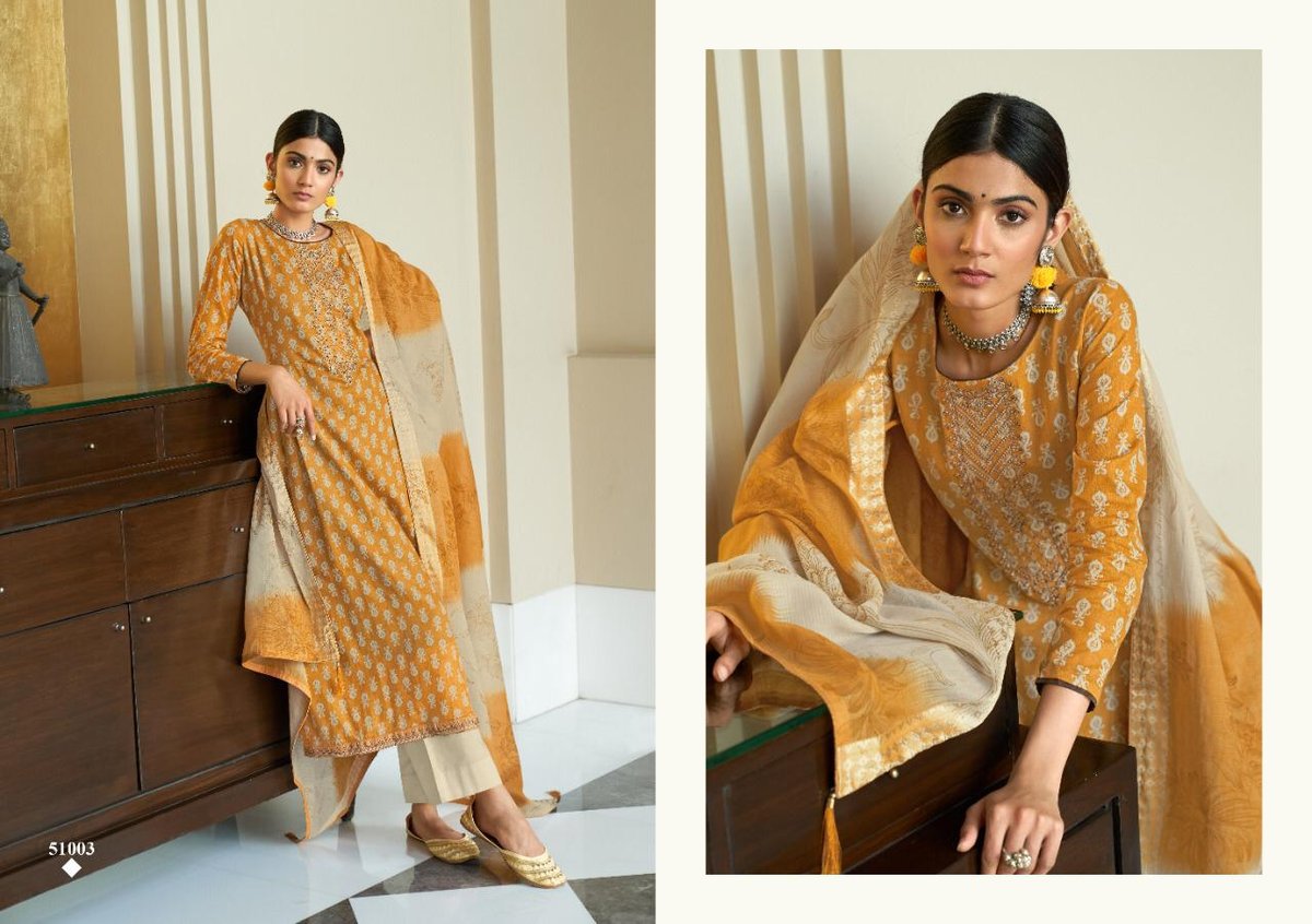 Ankit Textiles Zarina 51001-51010 Series 3