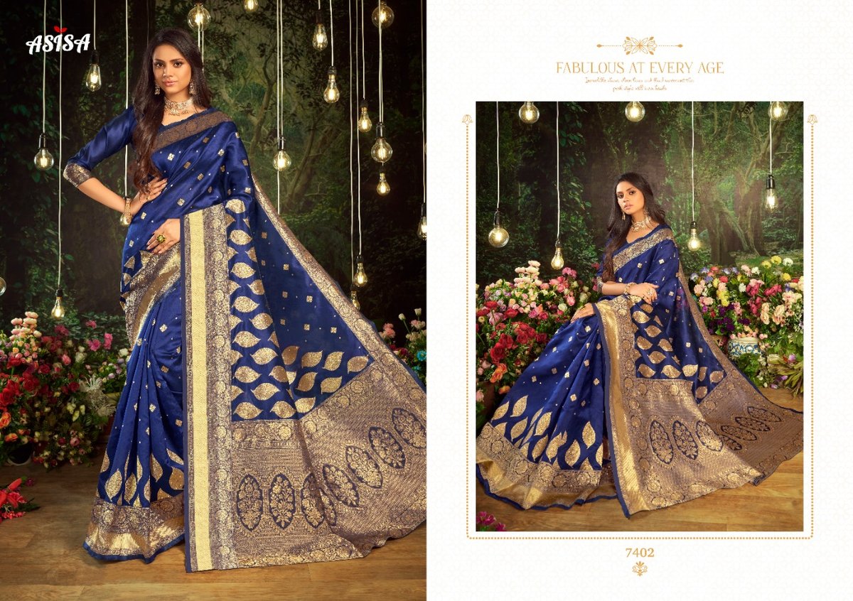 Asisa Saree Panchi  7401-7406 Series 2