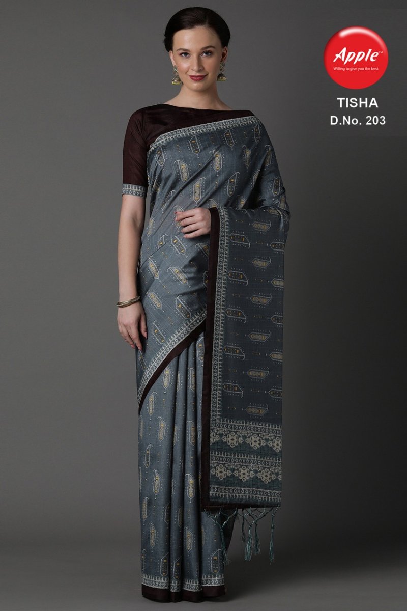 Apple Saree Tisha Vol-2 201-212 Series 3