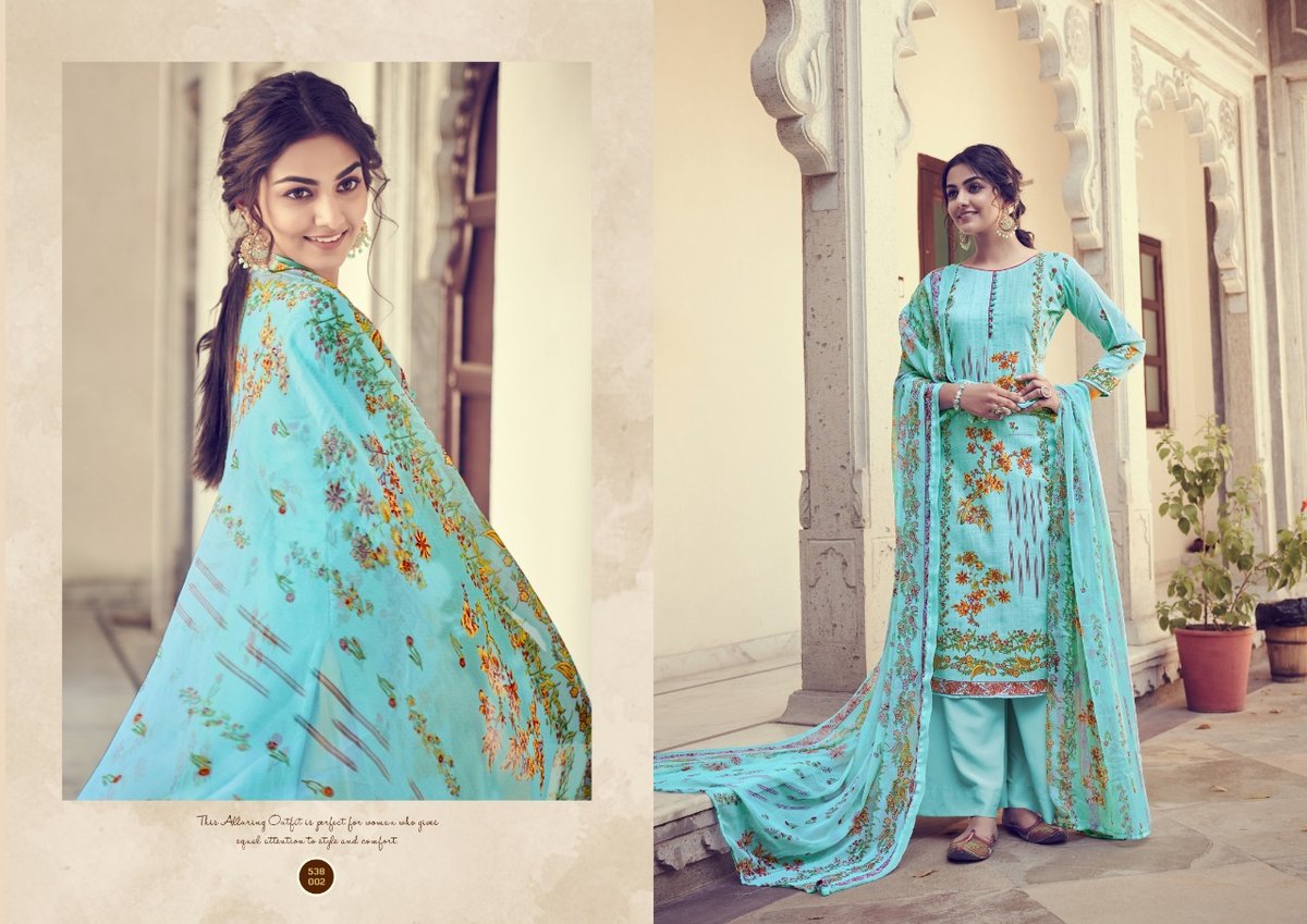 Belliza Designer Nazia 538-001 to 538-010 Series 2