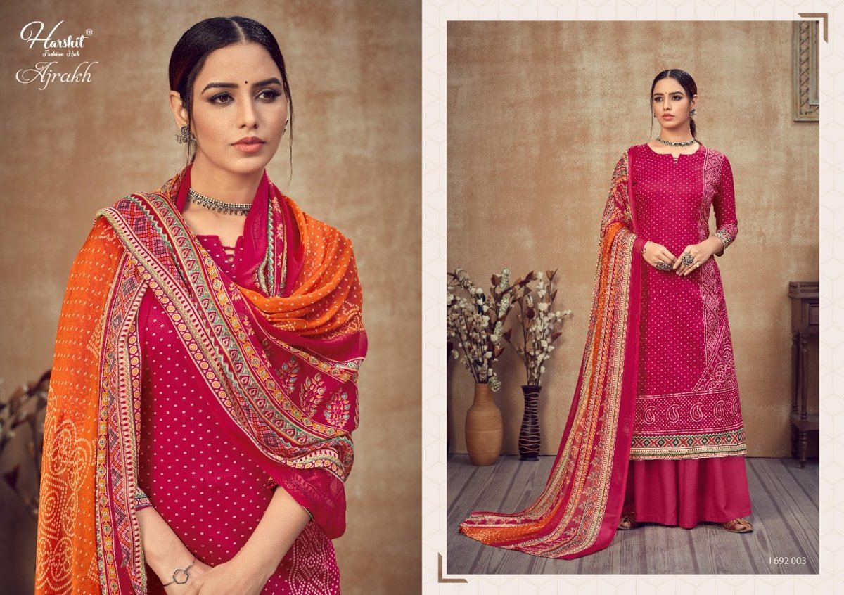Alok Suits Ajrakh 1692-001 to 1692-010 Series 3
