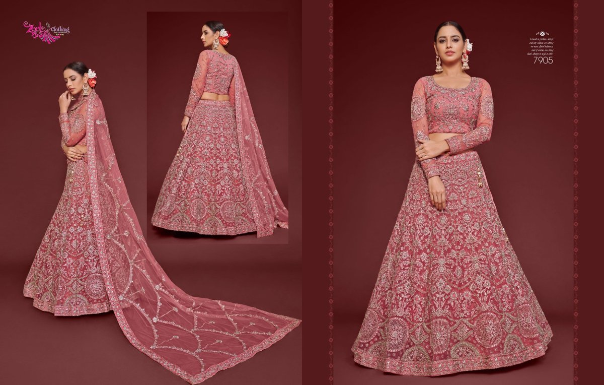 Zeel Clothing The Shimmers Vol-1 7901-7909 Series 5