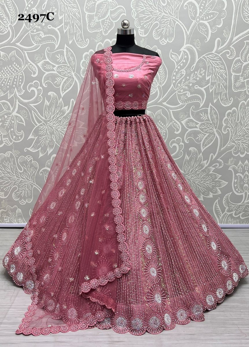 Anjani Art Heavy Lehenga 2497 Colors 6