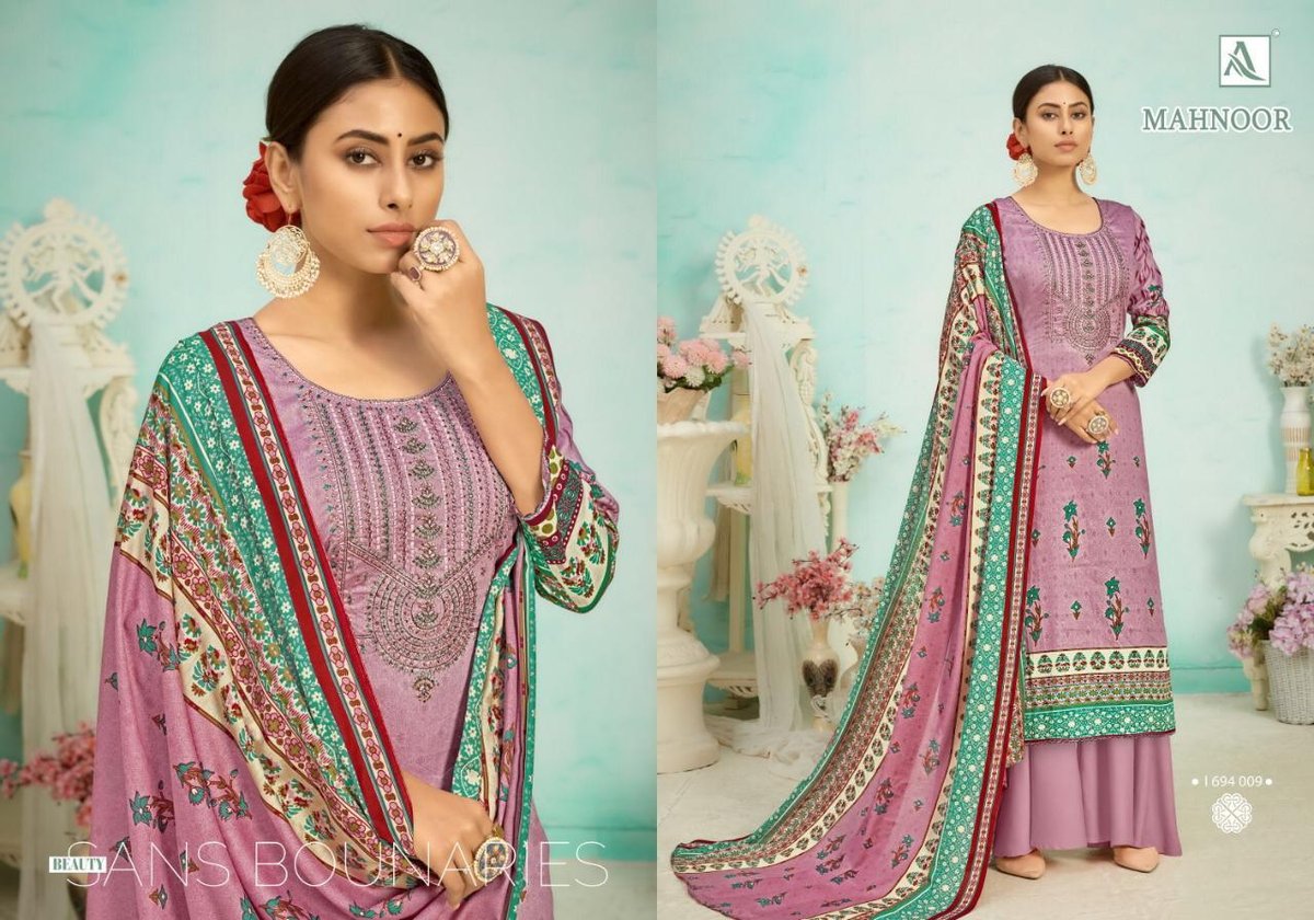 Alok Suits Mahnoor 1694-001 to 1694-010 Series 9