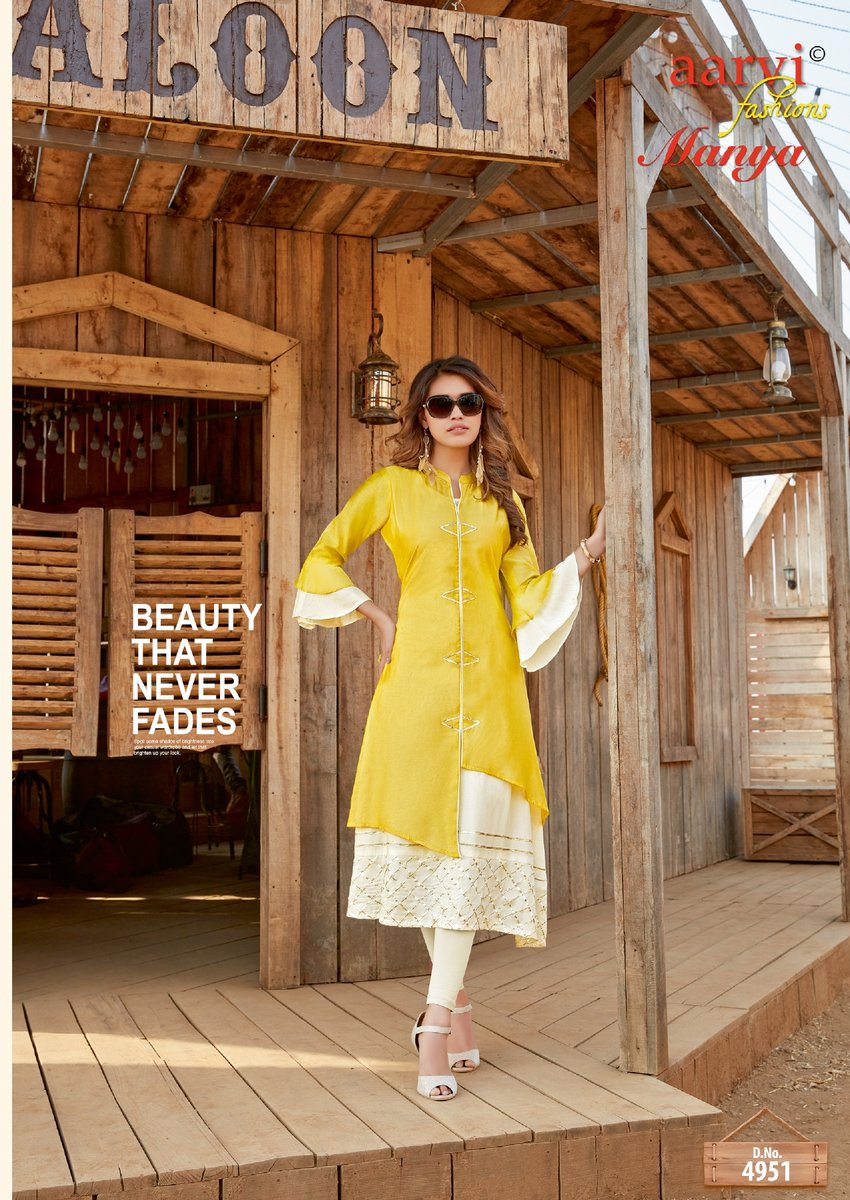 Aarvi Fashion Manya Vol-24 4951-4958 Series 1