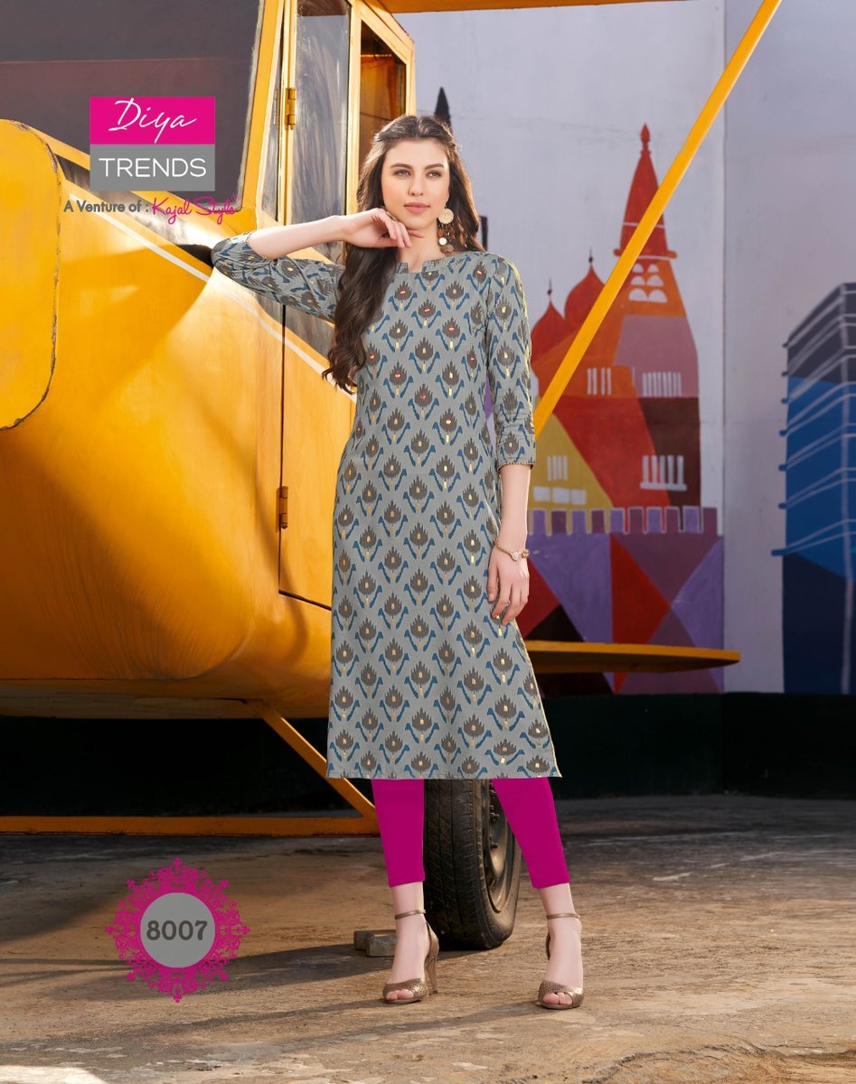 Diya Trendz Garden City Vol-8 8001-8020 Series 7