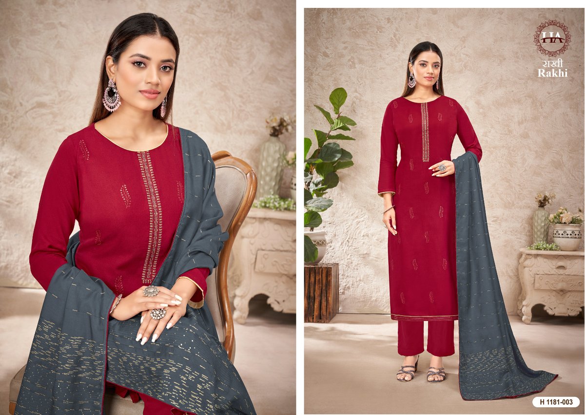 Harshit Fashion Rakhi 1181-001 to 1181-004 Series 3