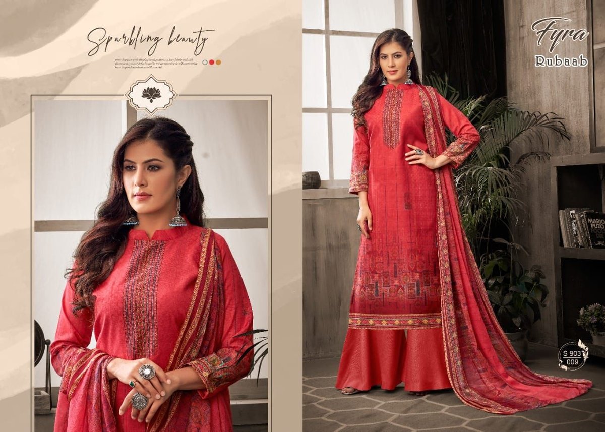 Alok Suits Fyra Rubaab 903-001 to 903-010 Series 9