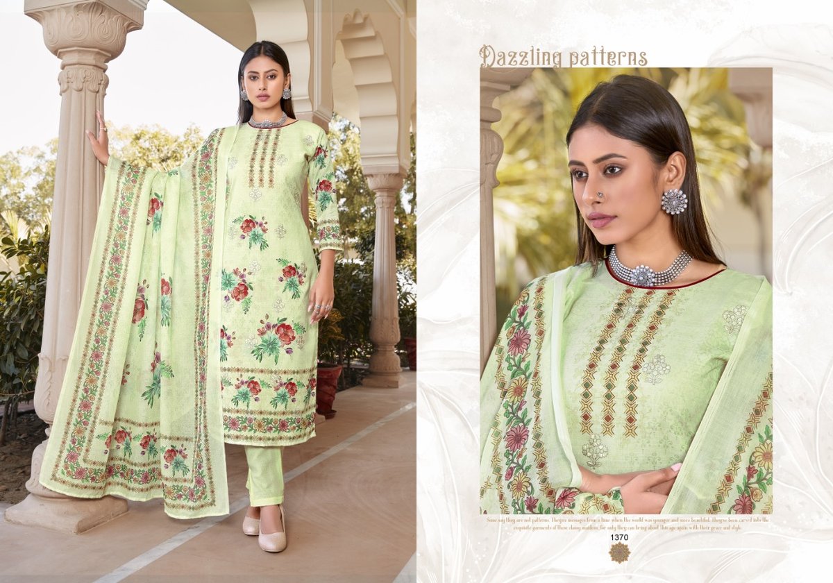 Bipson Prints Nargis Vol-02 1370-1373 Series 1