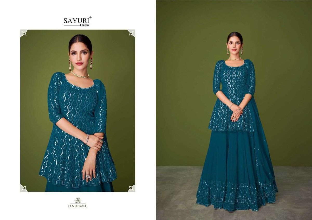 Aashirwad Sayuri Designer Murad 148 Colors 3