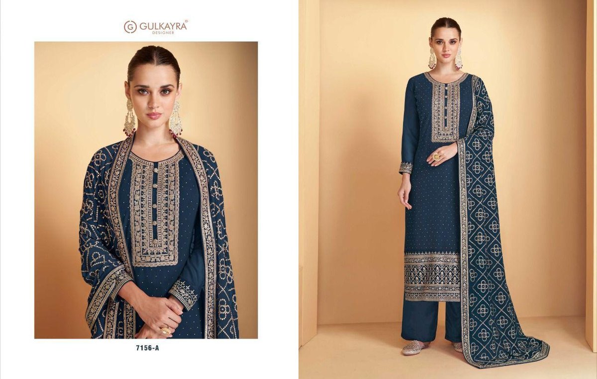 Gulkayra Designer Amisha 7156 Colors 1