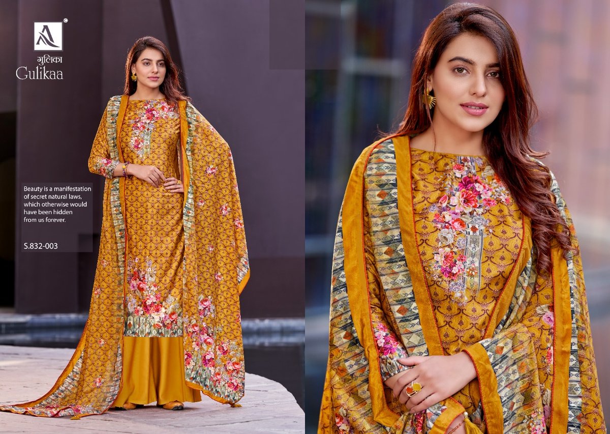 Alok Suits Gulikaa 832-001 to 832-008 Series 3