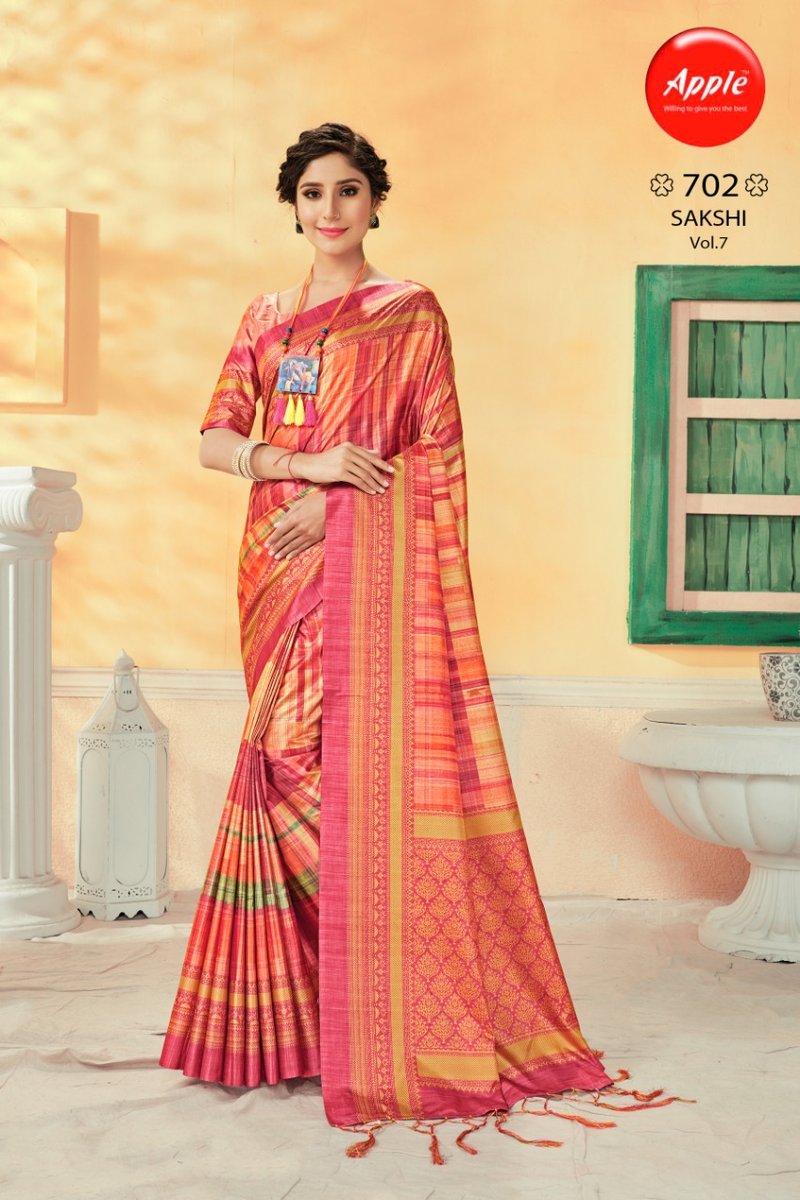 Apple Saree Sakshi Vol-7 701-708 Series 2