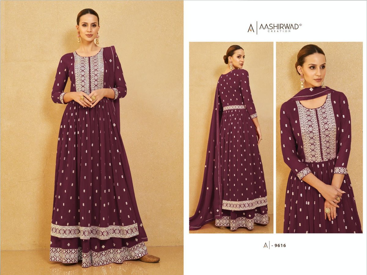 Aashirwad Creation Nura 9613-9617 Series 4