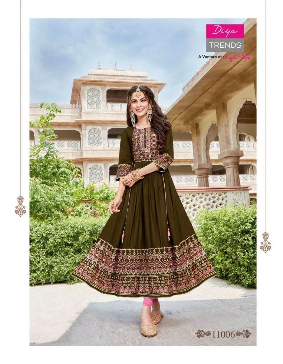 Diya Trends Ethnicity Vol-11 11001-11010 Series 6