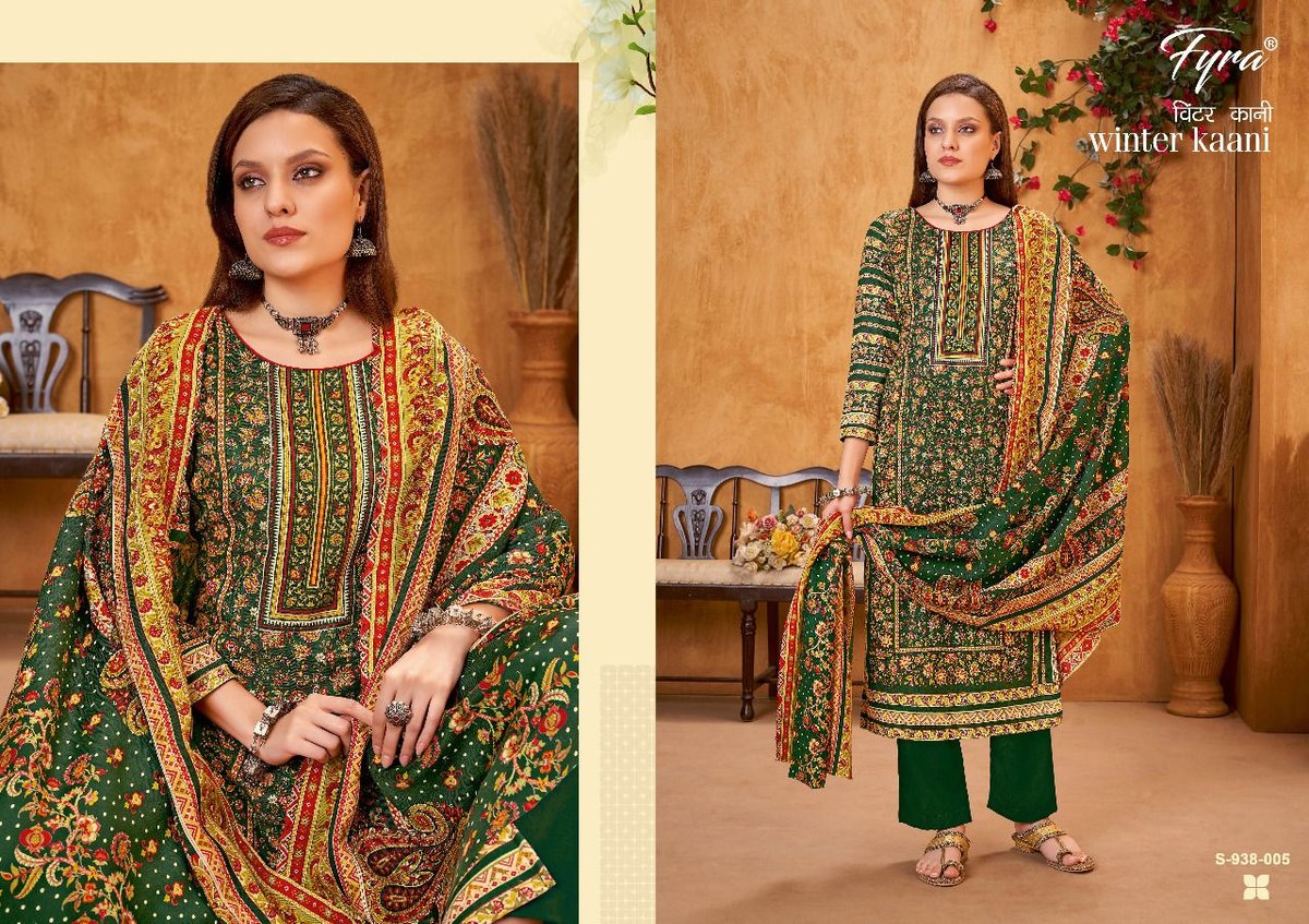 Alok Suit Fyra Winter Kaani 938-001 to 938-010 Series 5