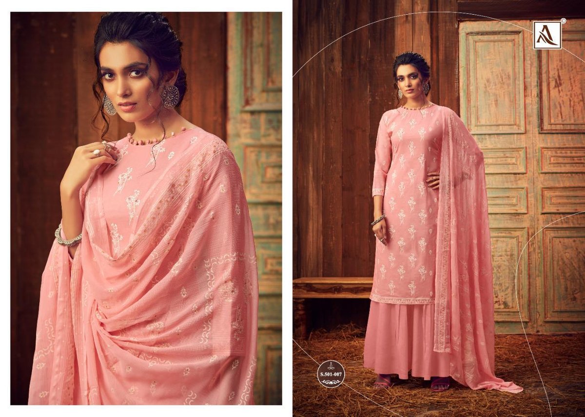 Alok Suits Bloom Gold 501-001-501-008 Series 7
