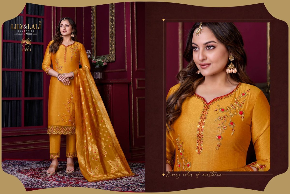 Lily And Lali Majestic Modish 12601-12608 Series 1