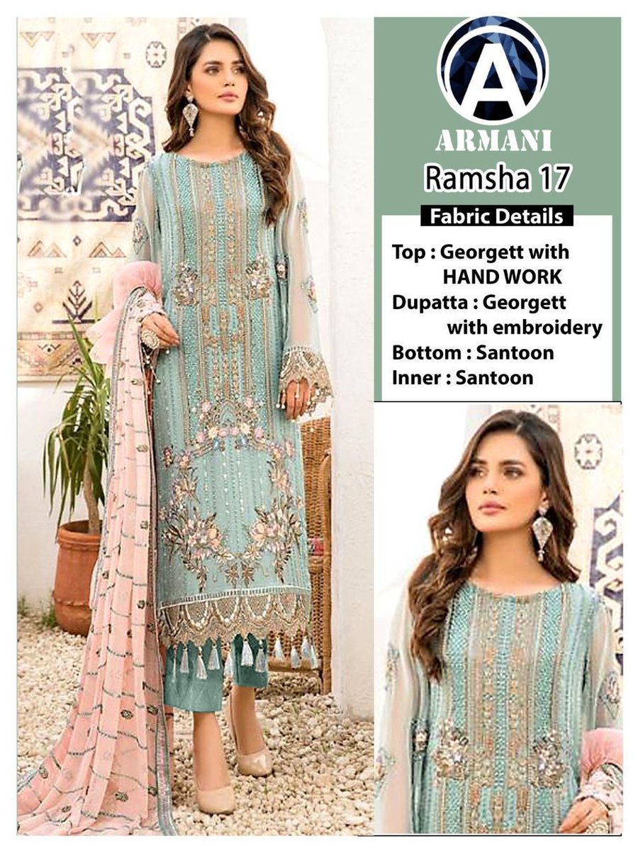 Armani Ramsha 17 Colors 1