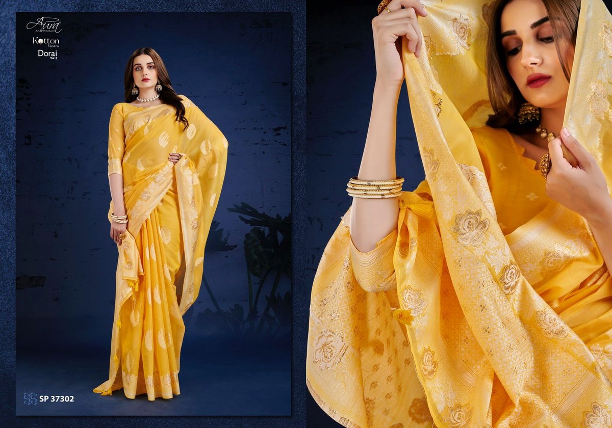 Aura Saree Dorai Vol-3 37301-37306 Series 2