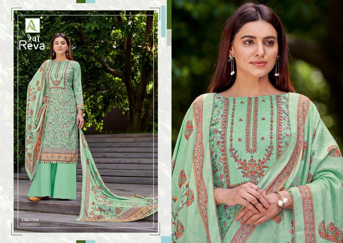 Alok Suits Reva 836-001 to 836-010 Series 4