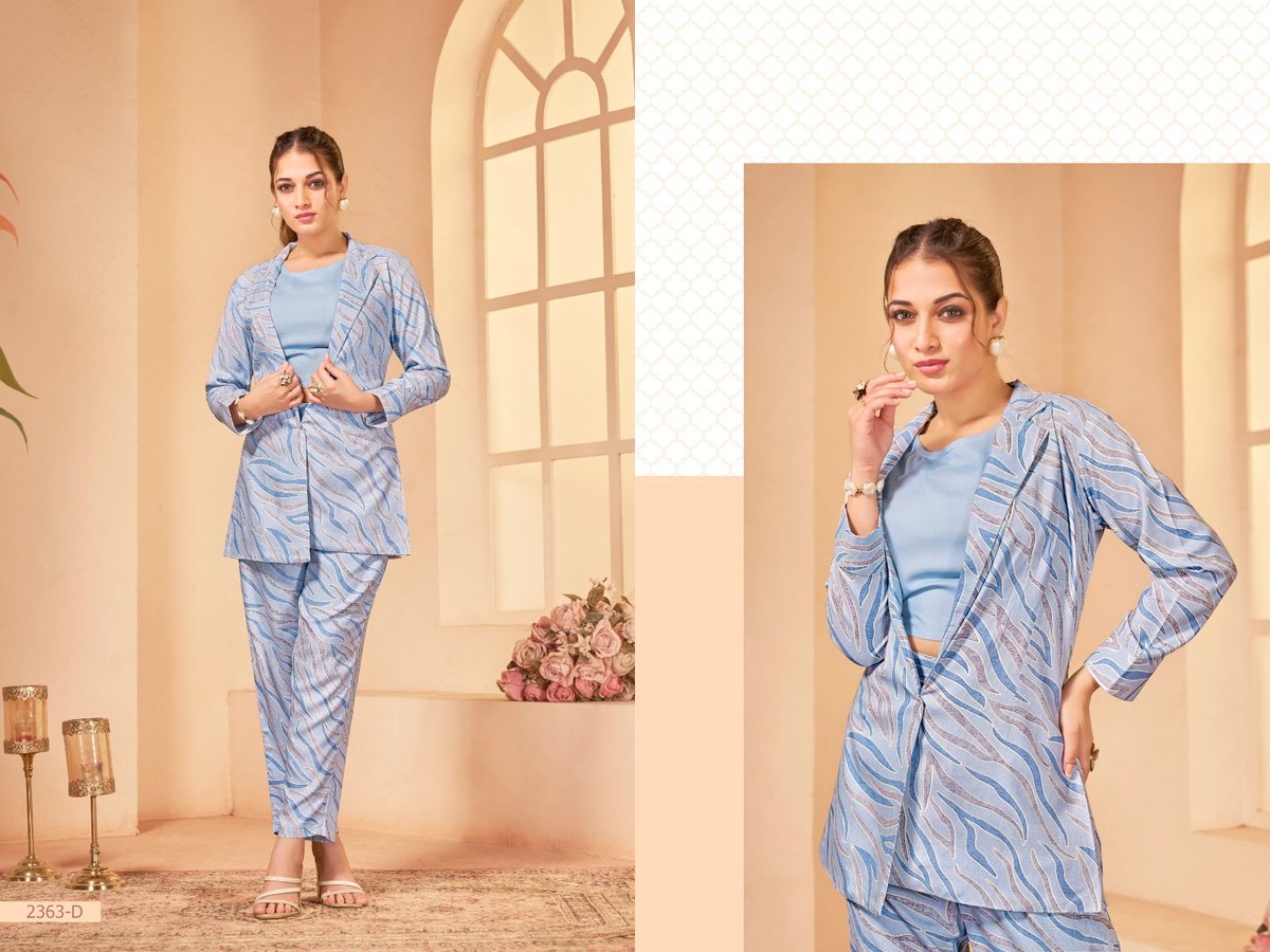 BIPSON PRINTS TRENDY 2363-A TO 2363-D 4