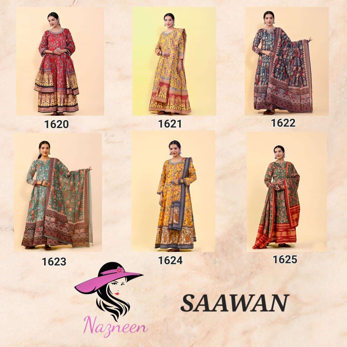 Nazneen Saawan 1620-1625 Series 7
