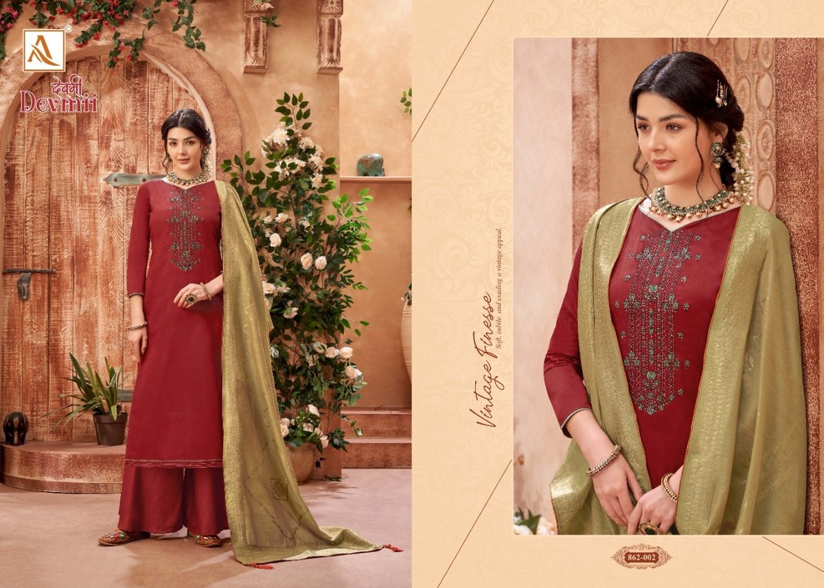 Alok Suits Devmii 862-001 to 862-008 Series 2