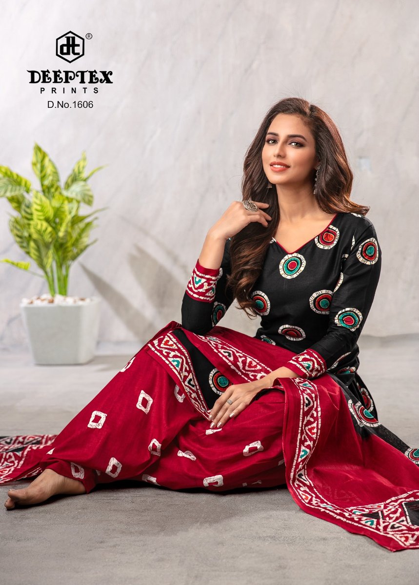 Deeptex Prints Batik Plus Vol-16 1601-1610 Series 6